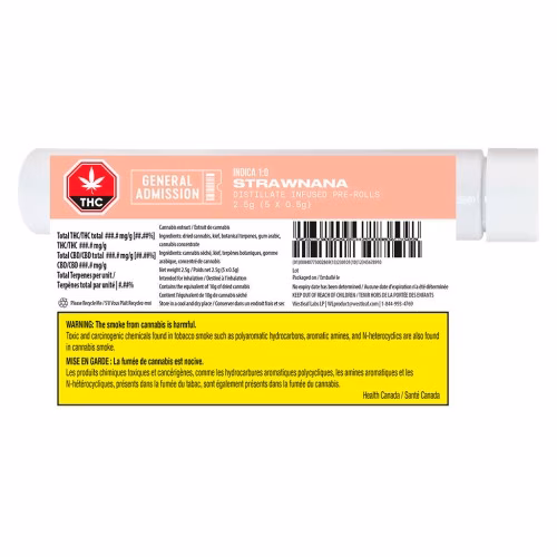General Admission - Strawnana Distillate Infused