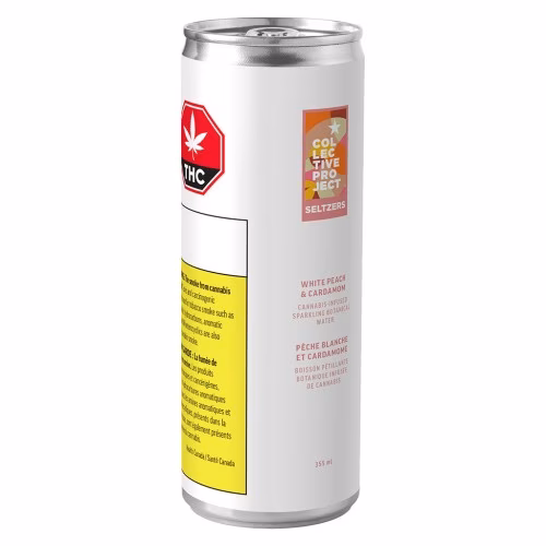 Collective Project - White Peach & Cardamom Sparkling Botanical Water