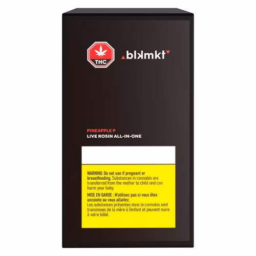 BLK MKT - Pineapple P Live Rosin AIO Disposable Pen