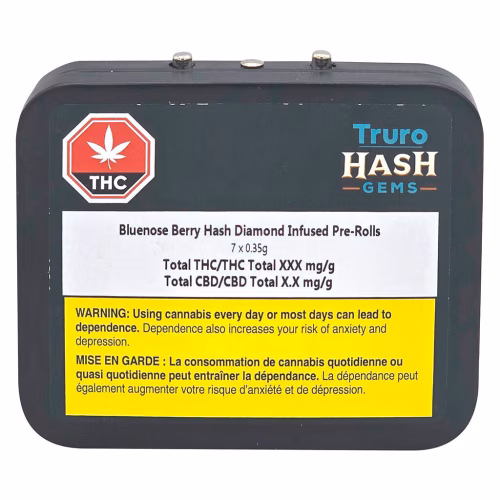 Truro Hash Gems - Bluenose Berry Hash Diamond Infused