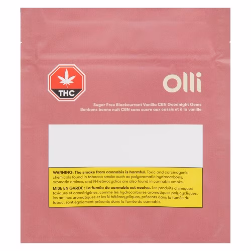 Olli - Sugar Free Blackcurrant Vanilla CBN Goodnight Gems