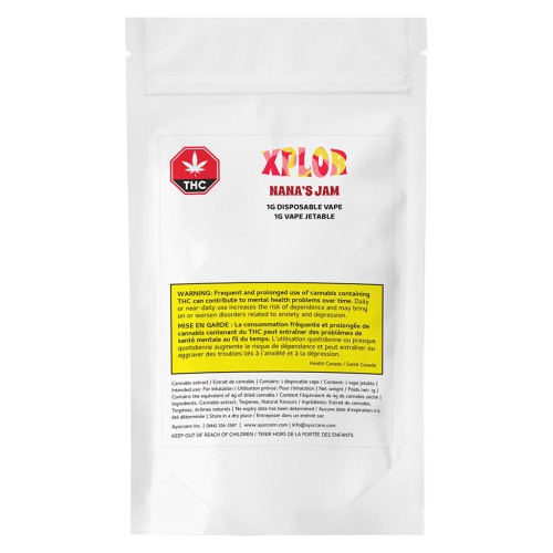 XPLOR - Nana's Jam Disposable Vape