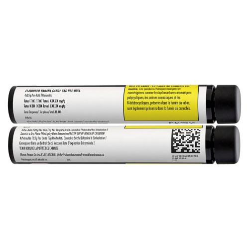Double J's - Flavoured Banana Candy Gas Pre-Roll