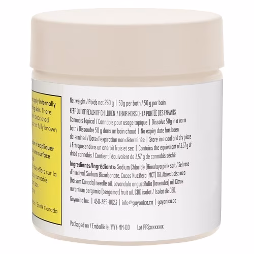 Jublee Skin - Extra Strength CBD Bath Salts - Flowers & Fir