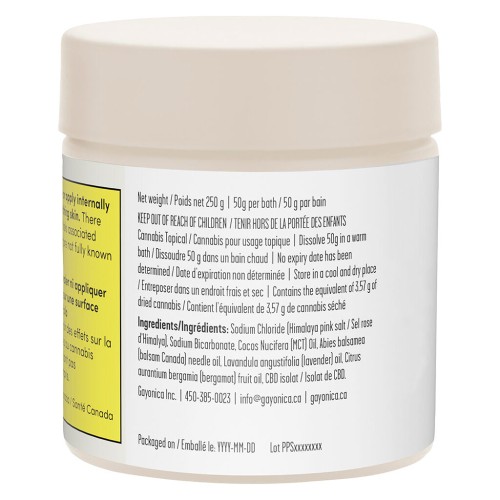 Extra Strength CBD Bath Salts - Flowers & Fir image 3