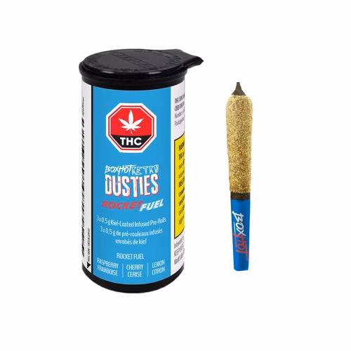 BOXHOT - Dusties- Retro Rocket Fuel KIef Infised