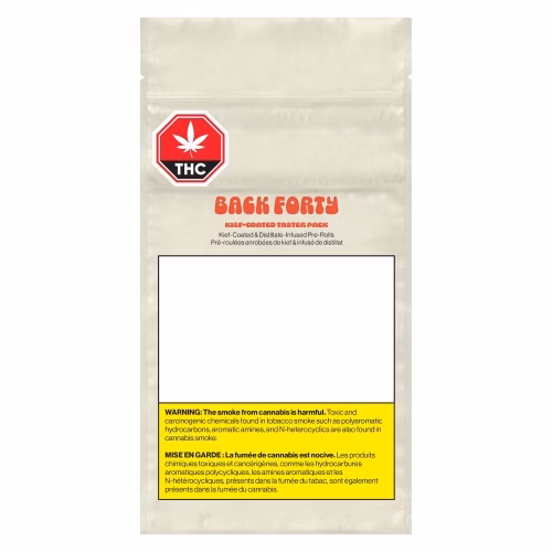 Back Forty - Kief-Coated Taster Pack Infused