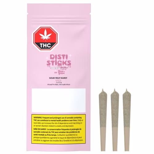 Sticky Greens - Sour Fruit Burst Infused