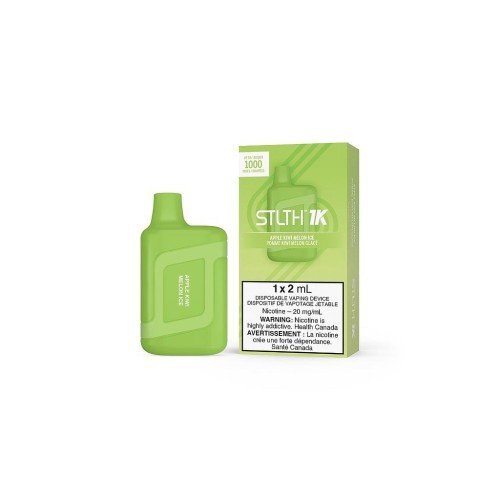 STLTH 1K APPLE KIWI MELON ICE