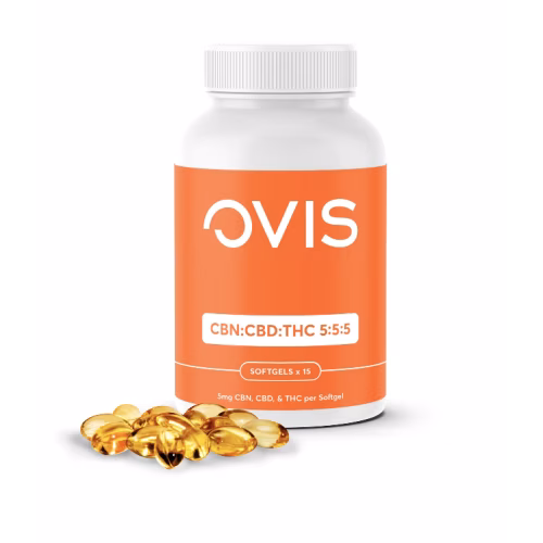 CBN:CBD:THC 5:5:5 Softgels