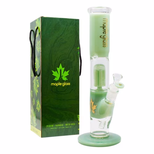 GANJA VIBES 8" GLASS BONG