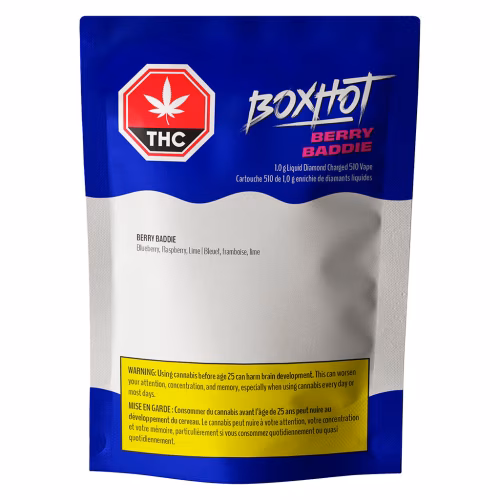 BOXHOT - Berry Baddie Liquid Diamond Charged 510 Thread Cartridge