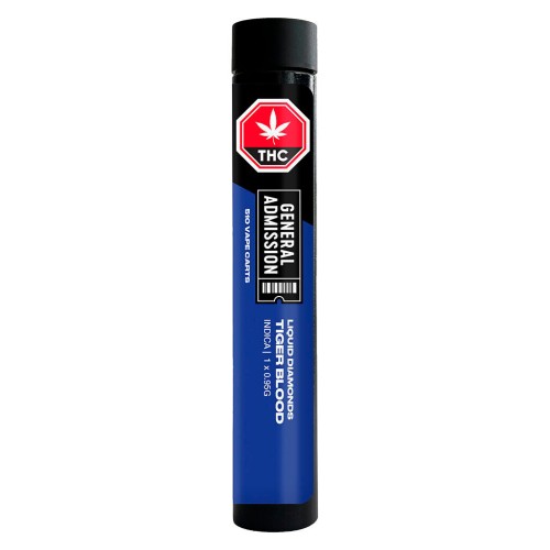 General Admission - Tiger Blood Liquid Diamond 510 Thread Vape Cartridge