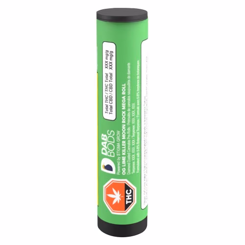 Dab Bods - OG Lime Killer Moon Rock Mega Infused Pre-Roll