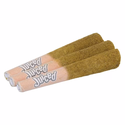 Good Supply Juiced - Juiced Xtreme Peach Bum Resin Infused Pre-roll - Hybrid - 3x0.6g