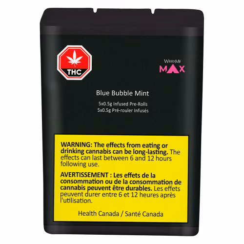Weed Me Max - Blue Bubbles Infused
