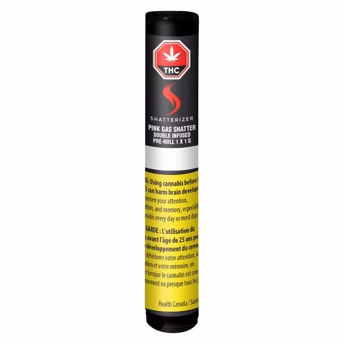 Shatterizer - Pink Gas Shatter Double Infused Pre-Roll