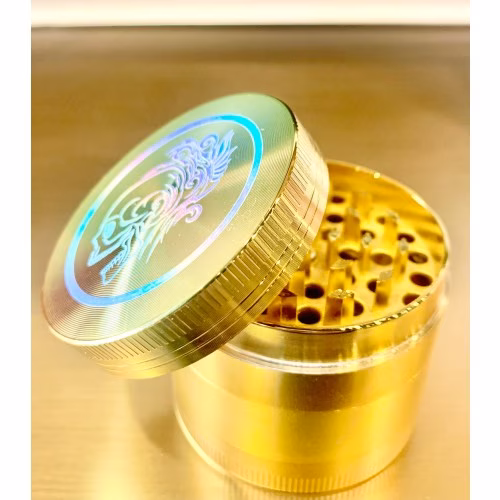 Gold Skull Grinder 55mm 4-Piece