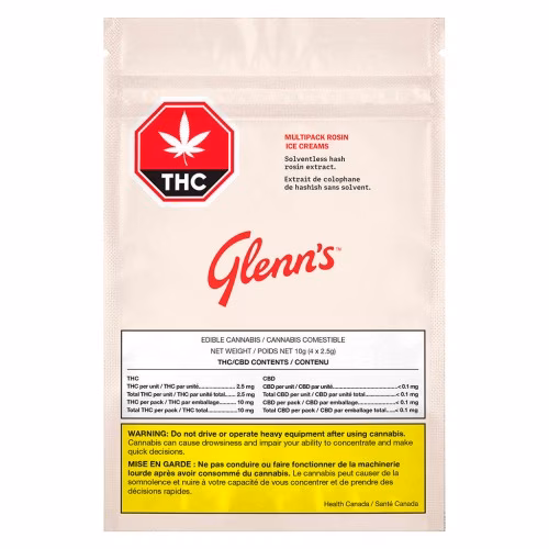 Glenn's - Multipack Rosin Ice Cream Flavours