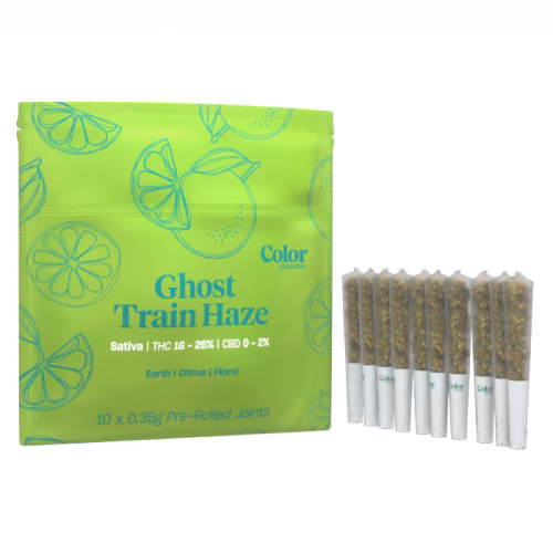 Color Cannabis - Ghost Train Haze Pre-Rolls