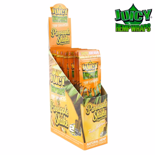 Juicy Jay Terp-Infused 2x Hemp Wrap Pineapple Shake