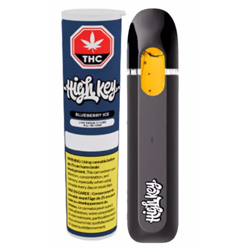 High Key - Blueberry Ice Live Resin 1:1 CBD All-In-One