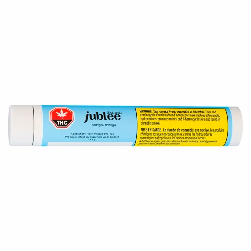 Jublee Extracts - Nostalgia - Aged Sticky Hash Infused Pre-Roll