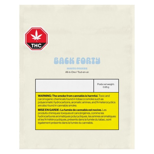 Back Forty - White Freeze All-In-One Vape