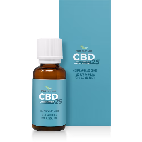 CBD25 Regular Formula Oil