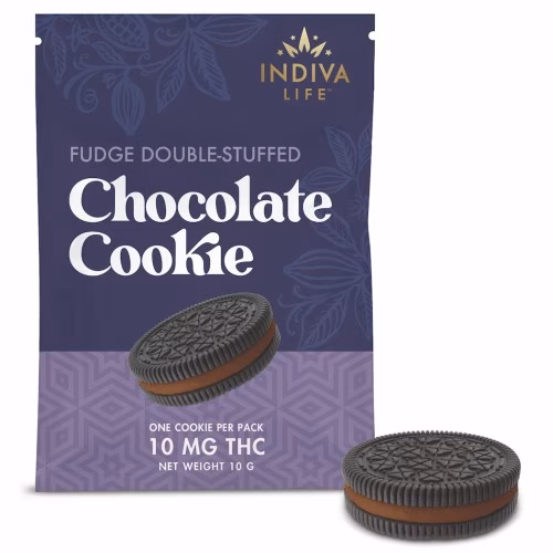 Indiva Doppio - Fudge Double-Stuffed Chocolate Cookie
