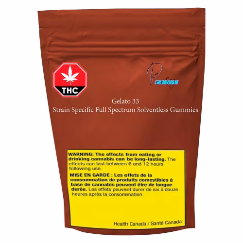 Persy - Gelato 33 - Strain Specific Full Spectrum Solventless Soft Chews