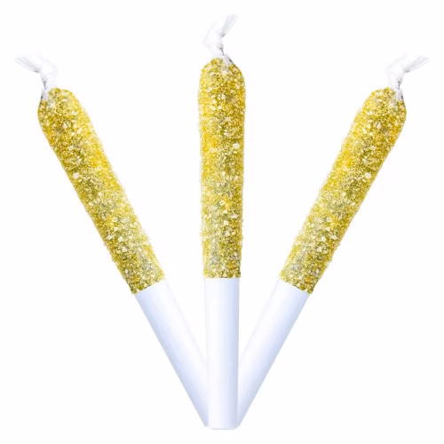Adults Only - Promiscuous Peach NSFW Diamond Coated Infused