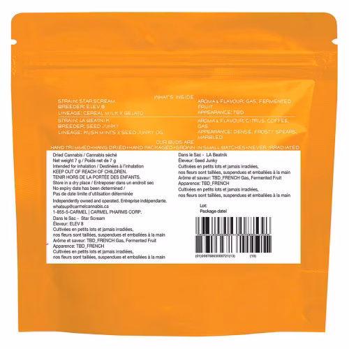 Carmel - Two Pack: Orange Zushi & White Stank