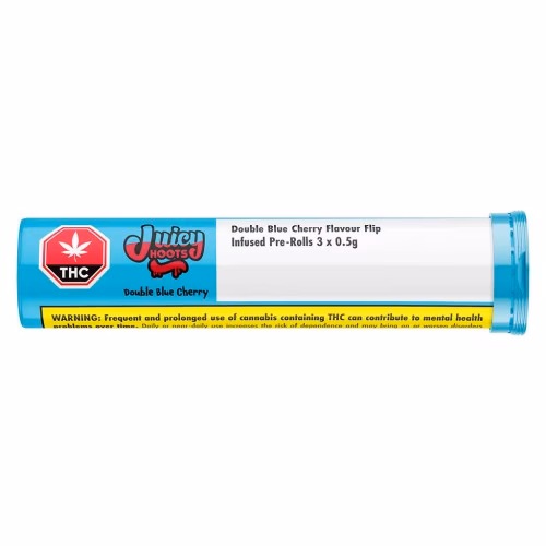 Juicy Hoots - Double Blue Cherry Flavour Flip Infused