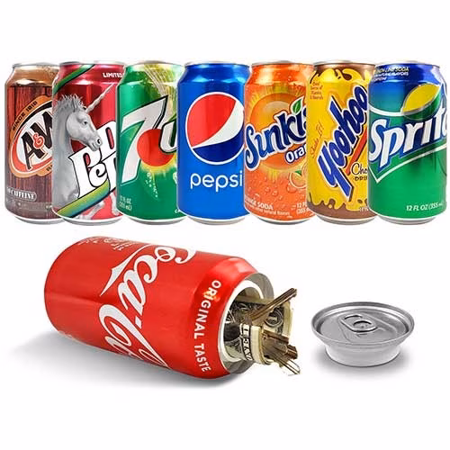 Soda Pop Stash Cans - 355ml (Pepsi Zero)