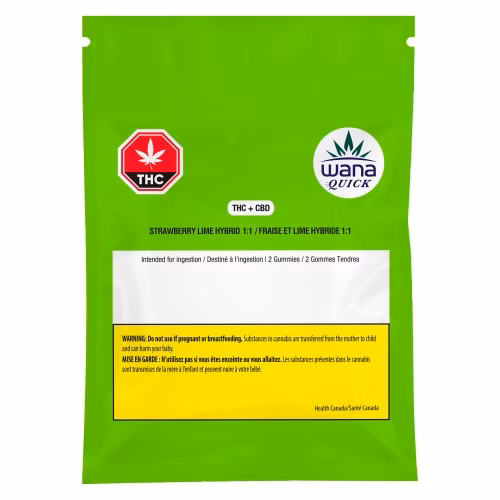 Wana - Quick Strawberry Lime 1:1 Hybrid