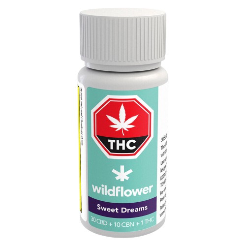 Wildflower - Sweet Dreams CBD + CBN + THC Softgels