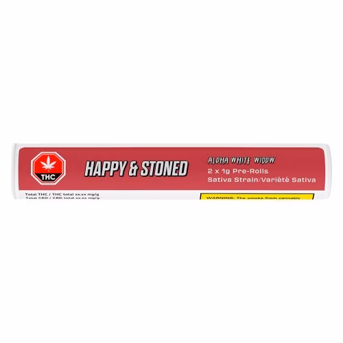 Happy & Stoned - Aloha White Widow Pre-Roll
