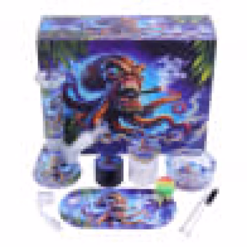 SMOKING SET WITH GIFT PACKING BOX OCTOPUS