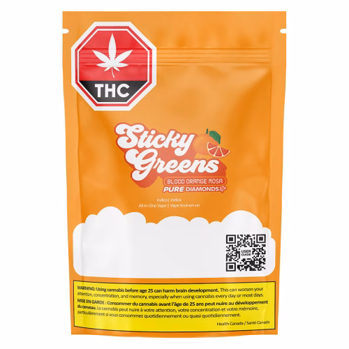 Sticky Greens - Dripbar Blood Orange Mosa All-in-One