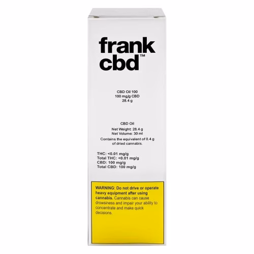 Frank CBD - CBD Oil 100