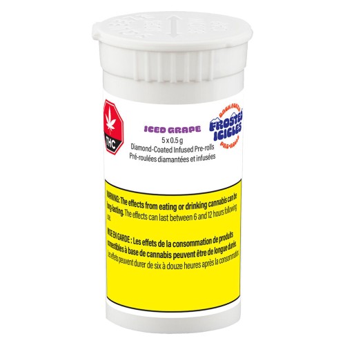 Frosted Icicles Infused Pre-rolls - Iced Grape image 2