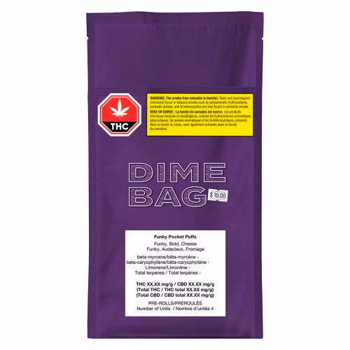 Dime Bag - Funky Pocket Puffs Pre-Roll