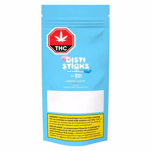 Sticky Greens - Disti Sticks - Carnival Clouds Infused