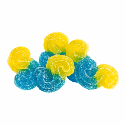 Blue Raspberry Lemonade THC+THCV 1:2 Gummies
