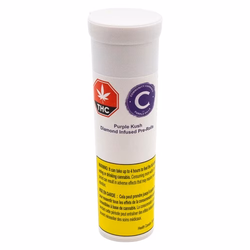 Community - Purple Kush Diamond-Infused Pre-Roll