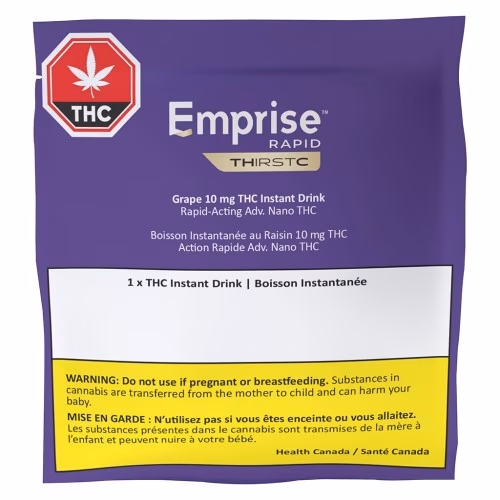 Emprise Rapid - Grape 10 THC Instant Drink