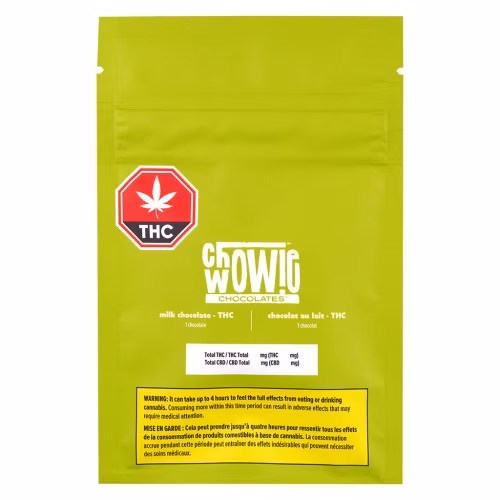 Chowie Wowie - THC Solid Milk Chocolate