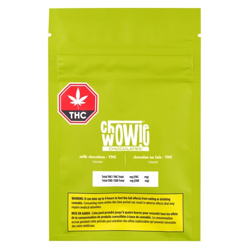 Chowie Wowie - THC Solid Milk Chocolate