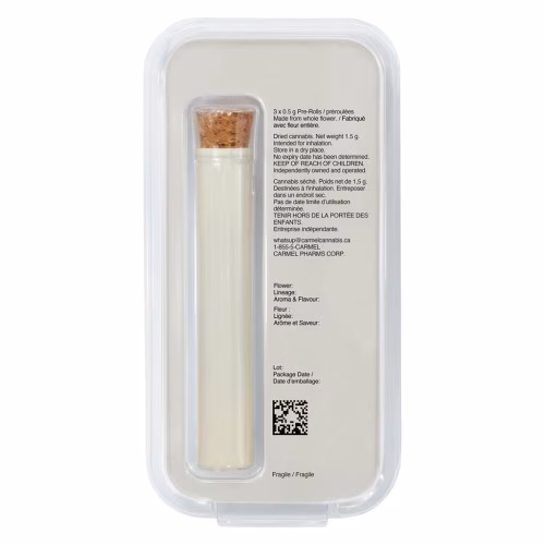 Carmel - Sherbadough Pre-Roll
